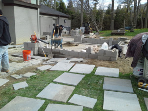 Custom Masonry Design by Anchor Landscape