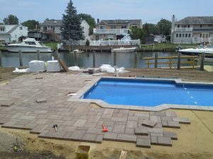 Massapequa Landscape Pool and Spa Design.