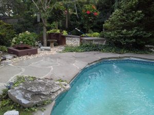 Massapequa Landscape Design With Custom Stone Work By Anchor Landscape